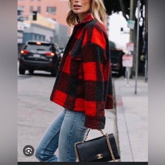 Anine Bing Bobbi flannel jacket xs (fits like small) - Picture 2 of 10